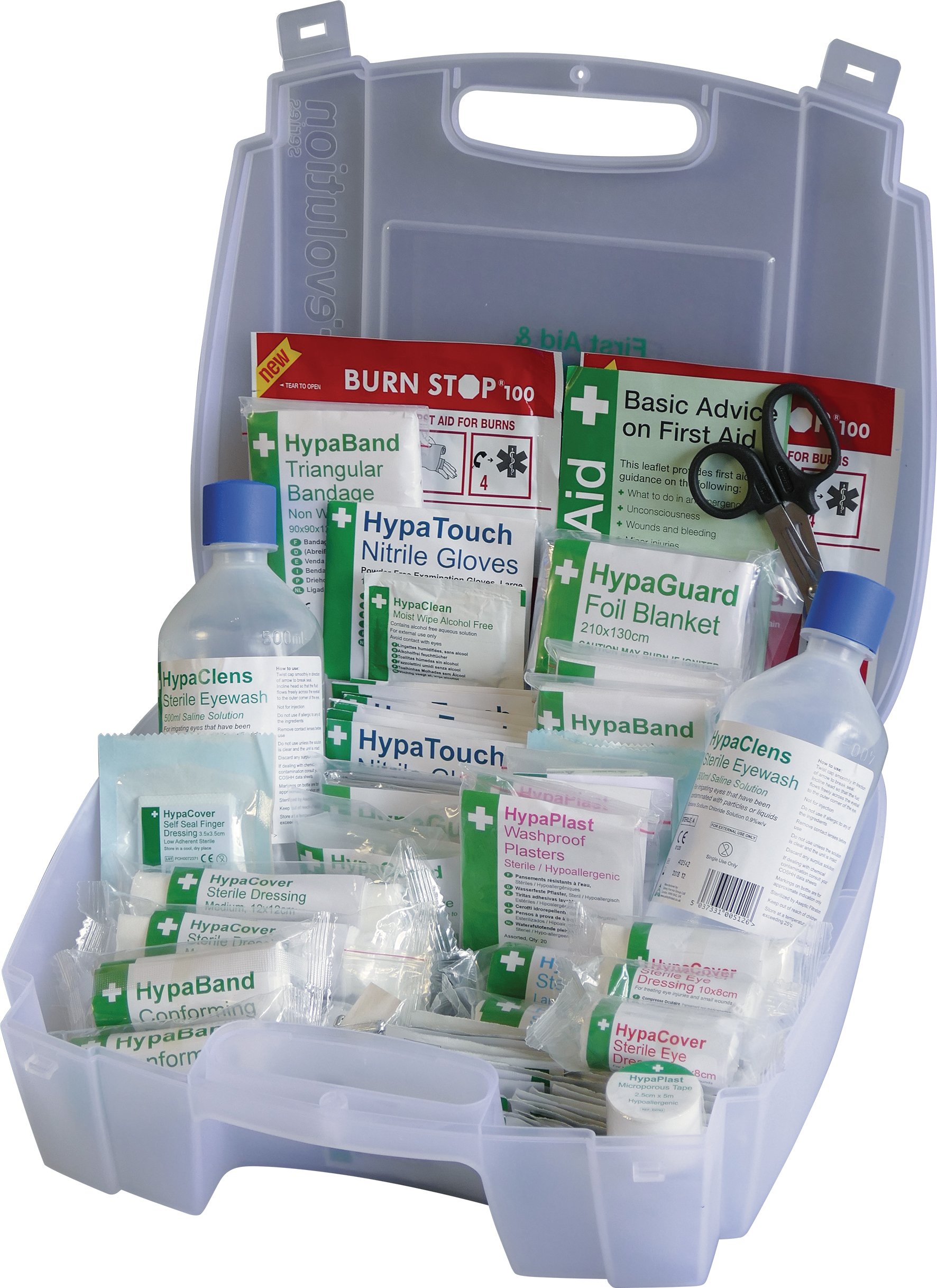 Evolution British Standard Compliant First Aid & Eyewash Kit First Safety